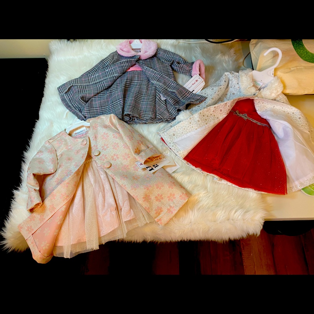 Girls Dresses. Sizes 3-12 months